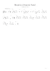 download the accordion score Bourrée d'Aurore Sand in PDF format