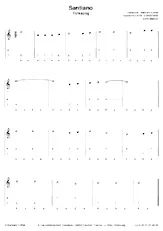 télécharger la partition d'accordéon Santiano (Chant : Hugues Aufray) (Accordéon Diatonique) au format PDF