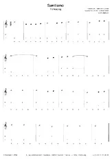 Partitions accordéon  Partition Papier musique vierge tablature