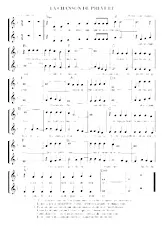 télécharger la partition d'accordéon La chanson de prévert au format PDF