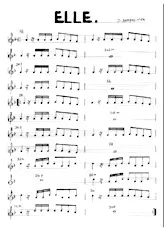 descargar la partitura para acordeón Elle  en formato PDF