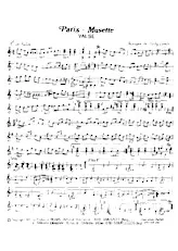 scarica la spartito per fisarmonica Paris Musette (Valse) in formato PDF