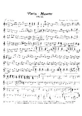 descargar la partitura para acordeón Paris Musette (Valse) en formato PDF