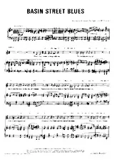 descargar la partitura para acordeón Basin street blues en formato PDF