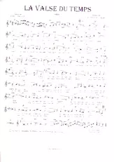download the accordion score La valse du temps in PDF format