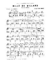 download the accordion score Bille de billard (Valse) in PDF format