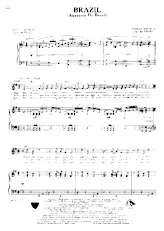 download the accordion score Brazil (Aquarela do Brazil) in PDF format