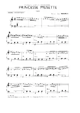 scarica la spartito per fisarmonica Princesse Musette (Valse) in formato PDF