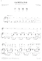 télécharger la partition d'accordéon Santiano (Chant : Hugues Aufray) au format PDF