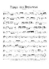 scarica la spartito per fisarmonica Tango des amoureux in formato PDF