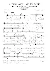 download the accordion score Stranger in paradise (L'étranger au paradis) in PDF format