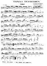 descargar la partitura para acordeón Tango bohémien en formato PDF