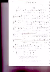 descargar la partitura para acordeón Joue pas en formato PDF