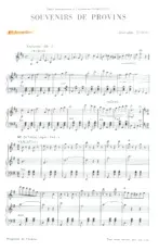 télécharger la partition d'accordéon Souvenirs de Provins (1er + 2ème Accordéon) au format PDF