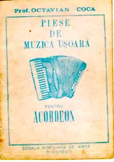 download the accordion score Piese De Muzica Usoara Pentru Acordeon in PDF format