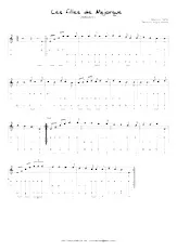 download the accordion score Les filles de Majorque (Accordéon Diatonique) in PDF format