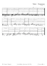 télécharger la partition d'accordéon Valse Tennessee (Diatonique) au format PDF