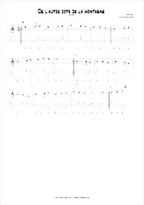 descargar la partitura para acordeón De l'autre côté de la montagne (Diatonique) en formato PDF