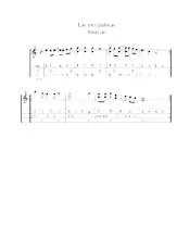 scarica la spartito per fisarmonica Las Tres Palmas (Diatonique) in formato PDF