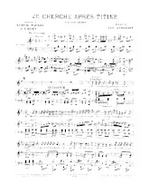 download the accordion score Je cherche après Titine in PDF format