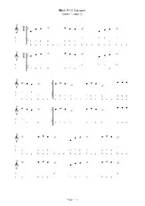 download the accordion score Mon p'tit garçon (Diatonique) in PDF format