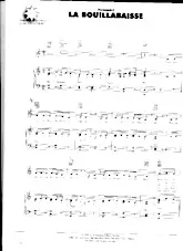 télécharger la partition d'accordéon La bouillabaisse (Chant : Fernandel) au format PDF