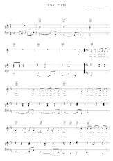 download the accordion score Le bal perdu (Chant : Bourvil) (Piano + Chant) in PDF format