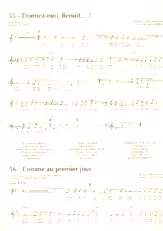 scarica la spartito per fisarmonica Etonnez moi Benoît in formato PDF