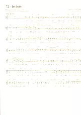 descargar la partitura para acordeón Je bois   en formato PDF