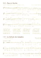 descargar la partitura para acordeón Pauvre Martin en formato PDF