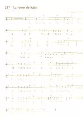descargar la partitura para acordeón La reine de Saba (Chant : Sylvie Vartan) en formato PDF