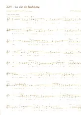 scarica la spartito per fisarmonica La vie de bohème (Valse Suisse) in formato PDF