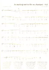 download the accordion score Le matin je m'éveille en chantant in PDF format