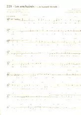 descargar la partitura para acordeón Les enchaînés (Unchained Melody) (Slow) en formato PDF