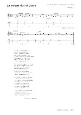 download the accordion score Le verger du roi Louis (Diatonique) in PDF format