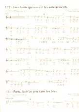 download the accordion score Les chiens qui suivent les enterrements in PDF format