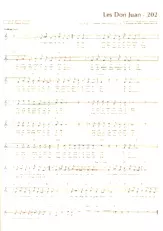 descargar la partitura para acordeón Les Don Juan en formato PDF