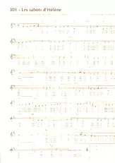 télécharger la partition d'accordéon Les sabots d'Hélène au format PDF