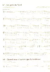 descargar la partitura para acordeón Les gens du nord en formato PDF