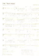 descargar la partitura para acordeón Marie Marie en formato PDF