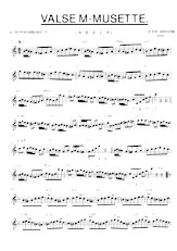 scarica la spartito per fisarmonica Valse M-Musette in formato PDF