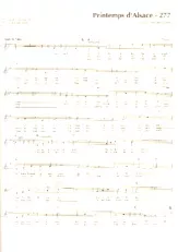 télécharger la partition d'accordéon Printemps d'Alsace (Valse Chantée) au format PDF