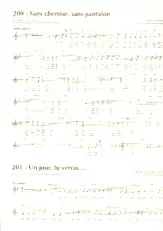 descargar la partitura para acordeón Sans chemise sans pantalon (Chant : Rika Zaraï) en formato PDF