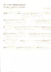 télécharger la partition d'accordéon Une chanson douce (Le loup La biche et le chevalier) au format PDF