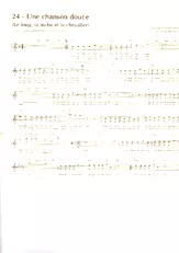 download the accordion score Une chanson douce (Le loup La biche et le chevalier) in PDF format