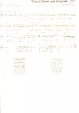 télécharger la partition d'accordéon Y' avait Fanny qui chantait (Marche) au format PDF