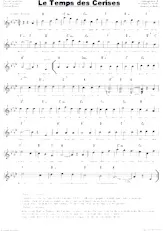 descargar la partitura para acordeón Le temps des cerises (Boston) en formato PDF