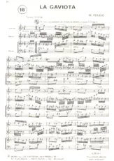 descargar la partitura para acordeón La Gaviota (Tango Milonga) en formato PDF