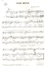 scarica la spartito per fisarmonica Don Moya (Tango) in formato PDF