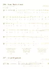 télécharger la partition d'accordéon Ivan Boris et Moi (Chant : Marie Laforêt) au format PDF